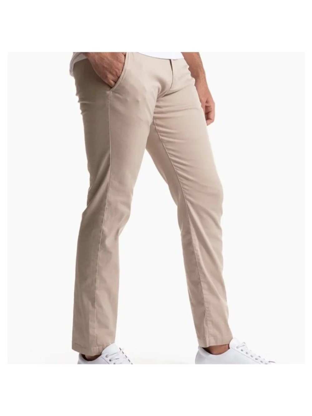 Birddogs Mens Khaki Slim Fit Pants Size 30x32 Lined  Chino Golf Preppy